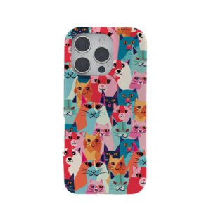 Pop Phone Case for iPhone  - Cute, Trendy, Aesthetic, Pattern Phone Cover, Hard Shell Protection - fits Apple iPhone Case for Women and Men
