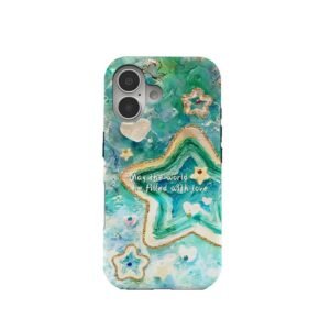 Pop Phone Case for iPhone  - Cute, Trendy, Aesthetic, Pattern Phone Cover, Hard Shell Protection - fits Apple iPhone Case for Women and Men