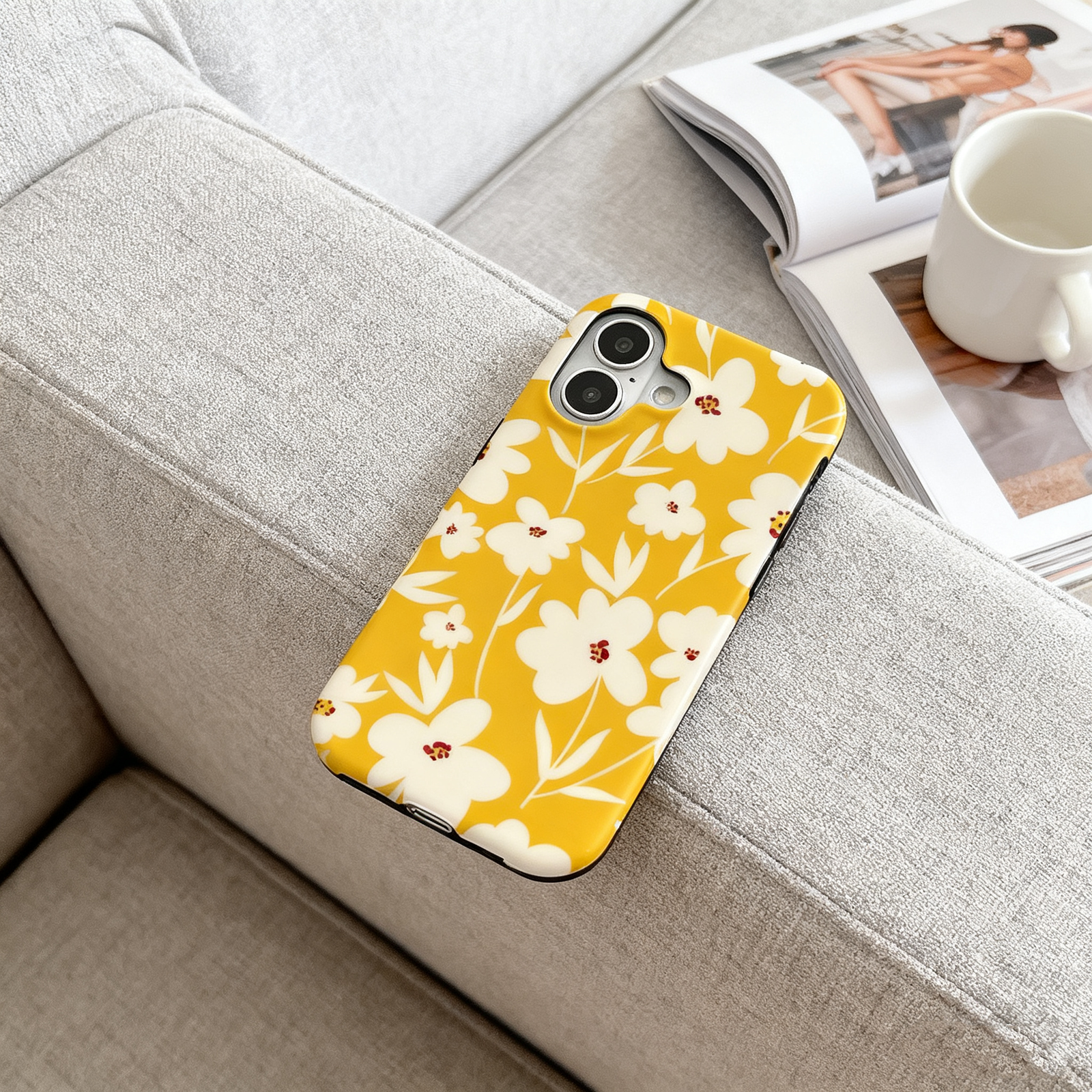 Pop Phone Case for iPhone - Cute, Trendy, Aesthetic, Pattern Phone Cover, Hard Shell Protection - fits Apple iPhone Case for Women and Men - Image 2