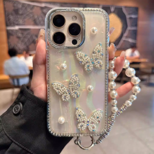 Fritillary Butterfly Rhinestone Bumper